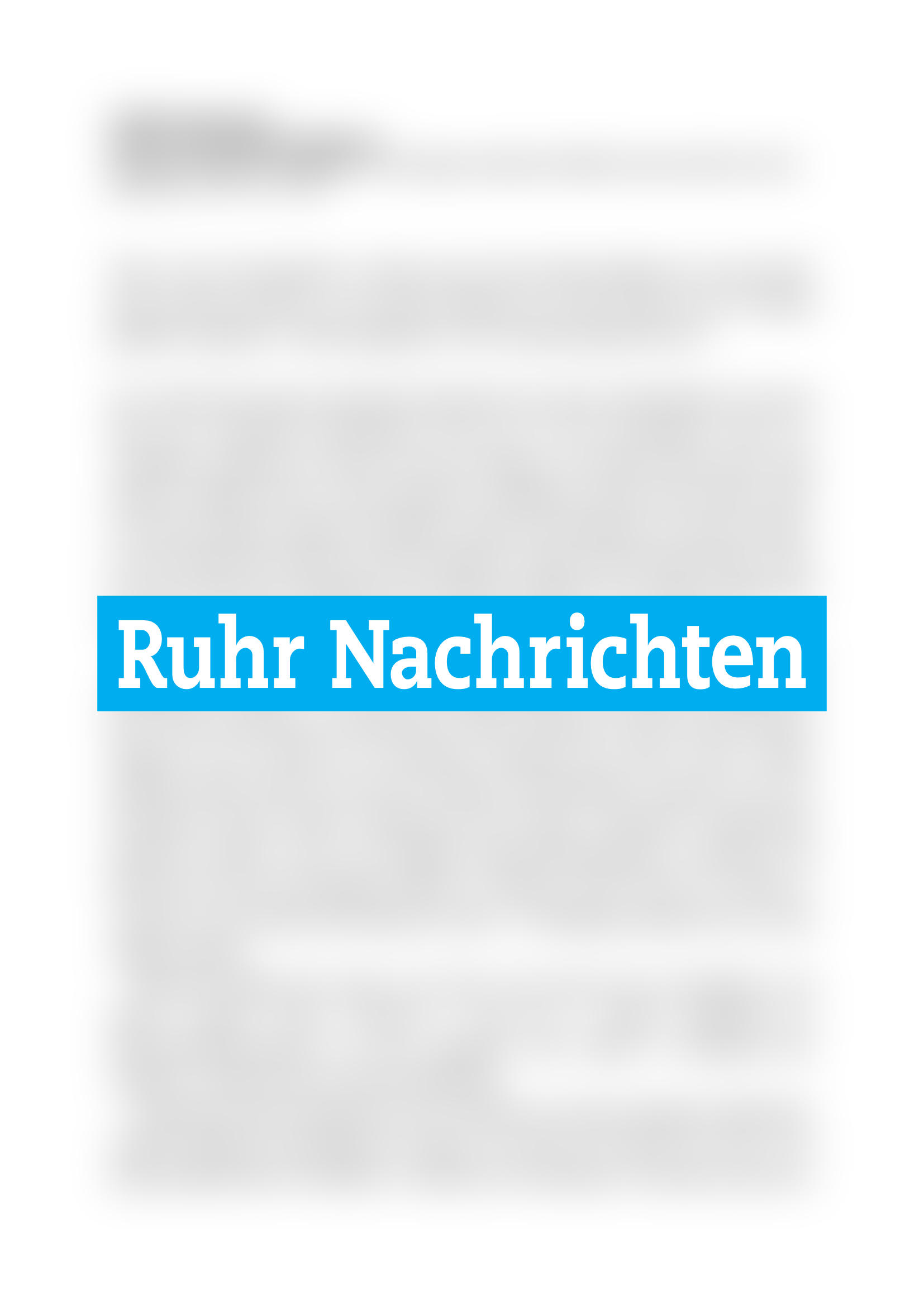 Vorschau - Ruhr Nachrichten