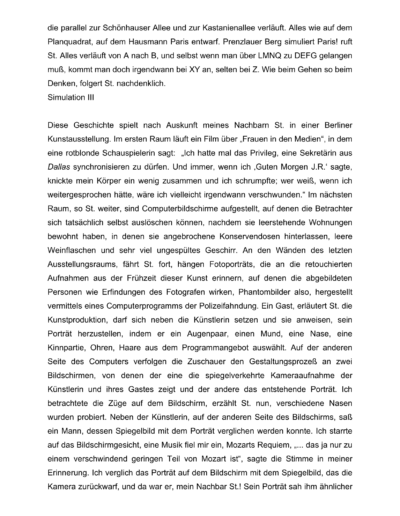 Seite 2 der Leseprobe von 3 Berliner Simulationen | Elke Heinemann