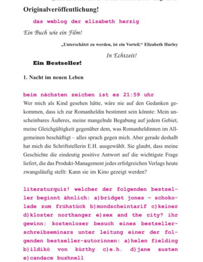 Seite 5 der Leseprobe von Kiss Off | Elke Heinemann