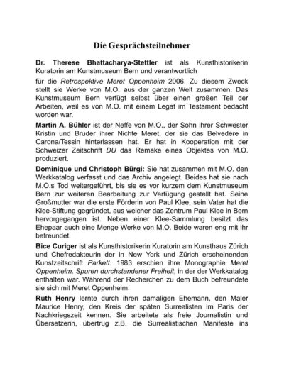 Seite 6 der Leseprobe Meret Oppenheim | Elke Heinemann