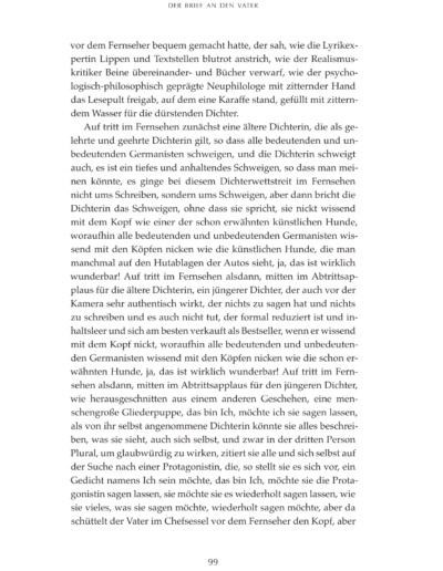 Seite 10 der Leseprobe von Der Brief an den Vater | Elke Heinemann