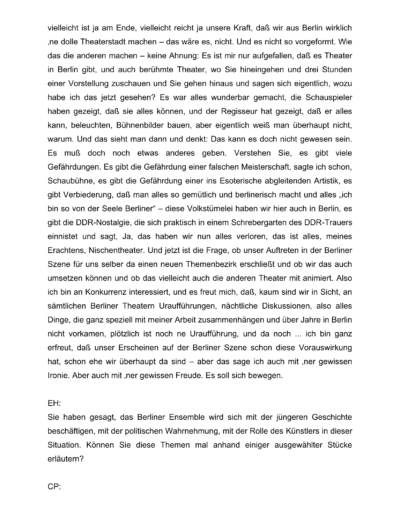 Seite 6 der Leseprobe von Theater! Skandal! Volle Häuser! Eine dramatische Bestandsaufnahme | Elke Heinemann