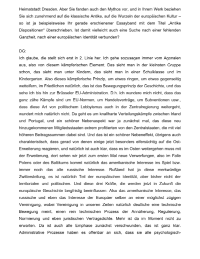 Seite 4 der Leseprobe von Gespräch mit dem Dichter Durs Grünbein | Elke Heinemann