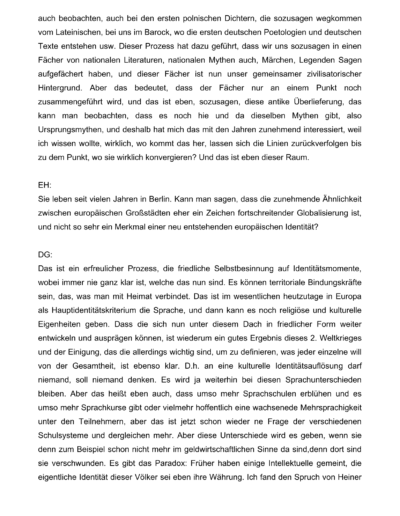Seite 6 der Leseprobe von Gespräch mit dem Dichter Durs Grünbein | Elke Heinemann