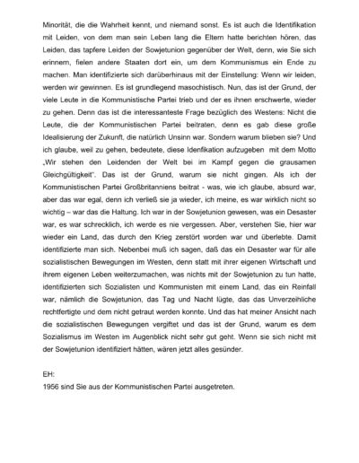 Seite 10 der Leseprobe von Gespräche mit der Schriftstellerin und Literaturnobelpreisträgerin Doris Lessing | Elke Heinemann