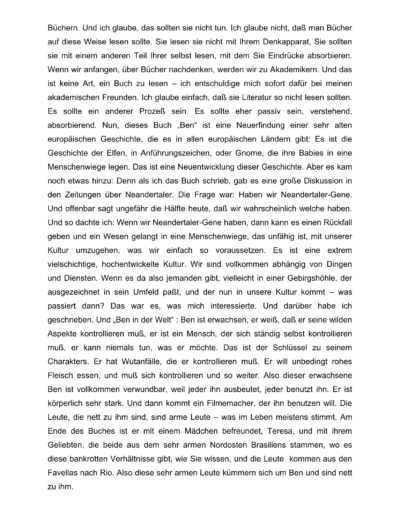 Seite 12 der Leseprobe von Gespräche mit der Schriftstellerin und Literaturnobelpreisträgerin Doris Lessing | Elke Heinemann