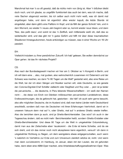 Seite 24 der Leseprobe von Gespräch mit dem Regisseur Christoph Schlingensief | Elke Heinemann