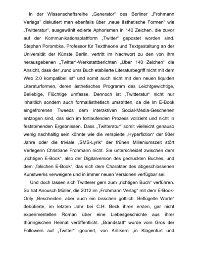 Seite 7 der Leseprobe von Dichtung digital | Elke Heinemann