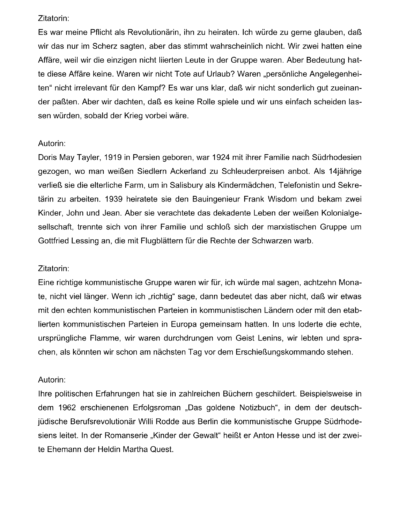 Seite 2 der Leseprobe von Ein ungleiches Paar: Doris und Gottfried Lessing | Elke Heinemann