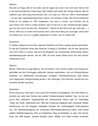 Seite 8 der Leseprobe von Afrika: Doris Lessings Erinnerungen an den Schwarzen Kontinent | Elke Heinemann