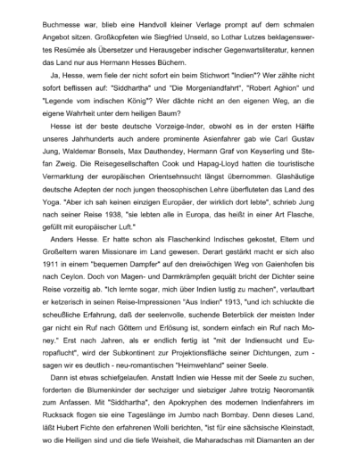 Seite 5 der Leseprobe von Indien. Ein deutsches Märchen | Elke Heinemann