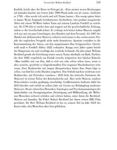 Seite 6 der Leseprobe von "Versuch über William Beckford im Jahr 2022" | Elke Heinemann