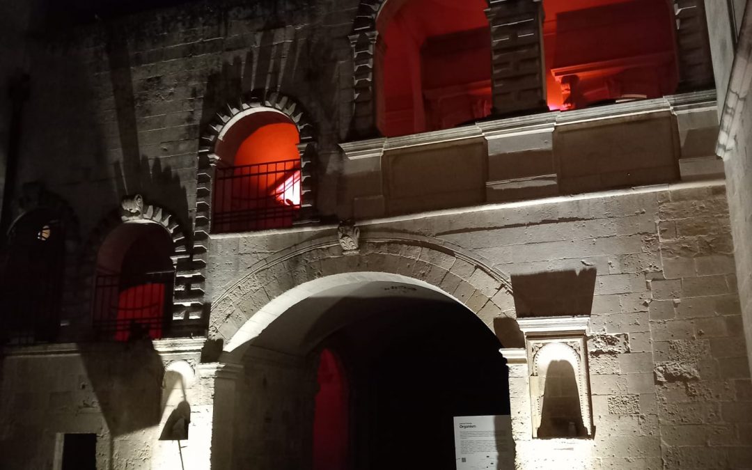 #Rückschau: Lesung gewölk gestein gewässer / nubi rocce acque im KORA – Centro del Contemporaneo, Provinz Lecce, Apulien